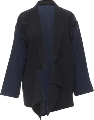 Comme Des Gar&ccedil;ons Comme des Garcons deconstructed drape front blazer