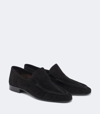 The Row Mocassini Two in suede