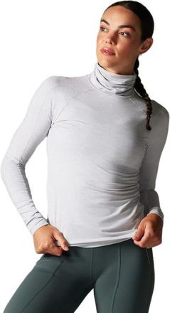 Tavi Brushed Tec Knit Chill Turtle Neck in Ash at Nordstrom, Size X-Small