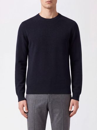 Brioni Maglia girocollo in lana e cashmere a maniche lunghe con bordi a coste