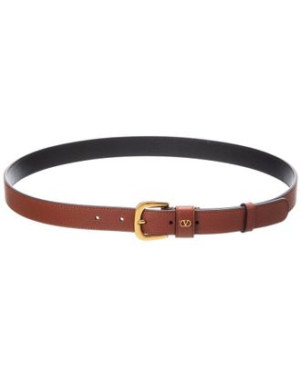 Valentino Vlogo Signature Leather Belt