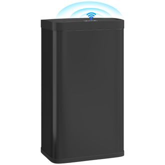 OEM Cubo De Basura Cocina Autom&aacute;tico 45 L Con Sensor Infrarrojo Cierre Suave Y Cubo Interior Extra&iacute;ble Antihuellas Negro
