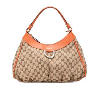Gucci Pre-owned Gucci GG Canvas Abbey D Ring Shoulder Bag Ladies LDLY2T8V10XJ2R2D