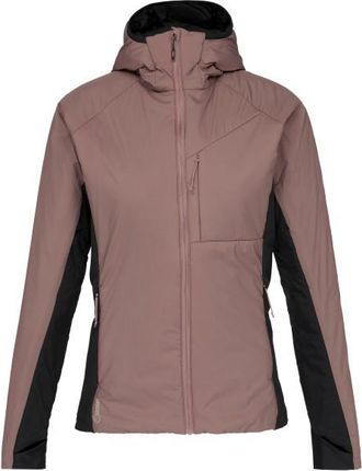 Stoic MountainWool60 JokkmokkSt. Hybrid Hoody II Wolljacke f&uuml;r Damen | braun