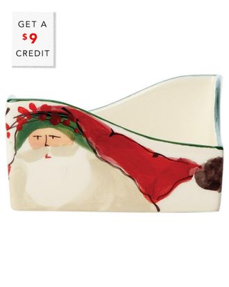 Vietri Vietri Old St. Nick Cocktail Napkin Holder With $11 Credit
