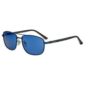 Breed Gotham Polarized Sunglasses in Navy/blue at Nordstrom