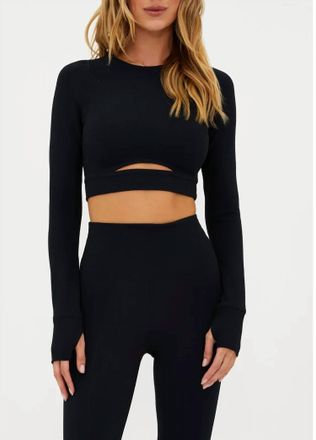 Beach Riot Womens Francine Top In Black