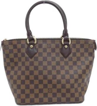 Louis Vuitton Pre-owned Damier Tote Bag - Dames - Vintage Handtas - Bruin - ONE Size - Vintage