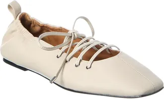 Rag & Bone Rag & Bone Sophia Leather Ballet Flat