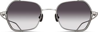 Matsuda M3153 PW Mens Sunglasses Silver Size 49