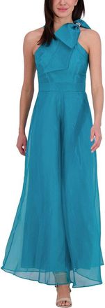 Eliza J Sleeveless Solid Walk-Thru Jumpsuit
