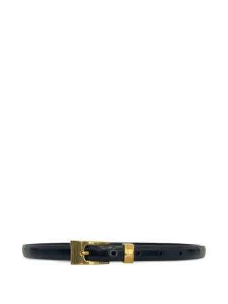 The Row Downtown buckle belt - Black