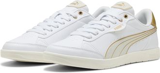 Puma Sneaker PUMA VIKKY STAR DAYINIGHT, Damen, Gr. 37,5, weiss (puma wei&szlig;, vapor gray, puma gold), Synthetik, Schuhe Sneaker