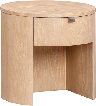 TOV Furniture Tov Furniture Marlow Wood Round Nightstand