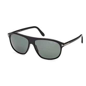 Tom Ford Sunglasses, unisex, Black, 60 MM, Classic Black Sunglasses