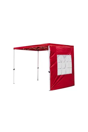 Regalos Miguel Laterales Individuales Carpas Plegables - Lateral Con Ventana Inglesa 2 Metros Master - Rojo