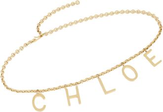 Chloé Chloe Letters Belt