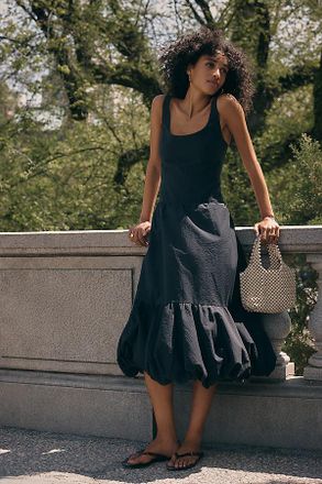Maeve Drop-Waist Midi Dress