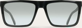 Ferragamo Men Rectangular frame sunglasses Black