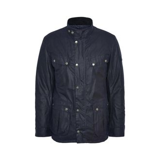 Barbour Duke Wax Jacket - male - Barbour - Light Jackets - Blue - 2XL - Jackets