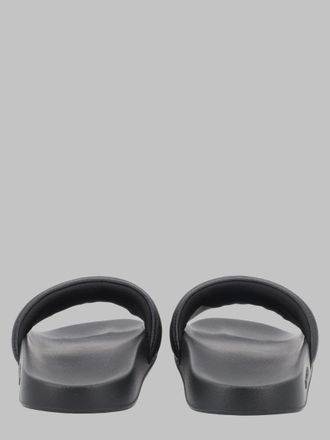 Tom Ford Calf Leather Slip-On Sandals - Black