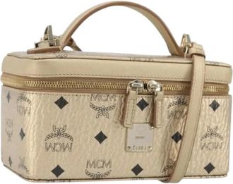 MCM Borsa a tracolla mini Pre-owned - - Pre-owned - Donna - Giallo - ONE SIZE