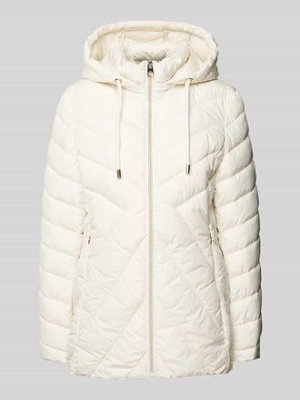 Christian Berg Steppjacke mit Rei&szlig;verschluss in Offwhite, Gr&ouml;&szlig;e 38