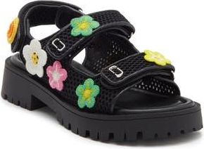 Marc Jacobs Crocheted Daisy Platform Sandal in Black Multi at Nordstrom Rack, Size 11Us / 41Eu