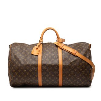 Louis Vuitton Tweedehands Monogram Keepall Bandouliere 60