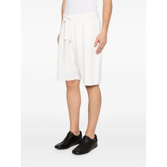 Scaglione Cotton Track Bermudas - White