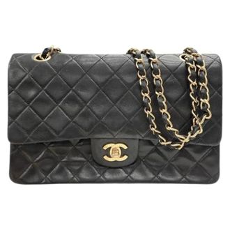 Chanel Pre-owned Matelasse Schoudertas - Dames - Pre-owned - Zwart - Maat: ONE Size Leer