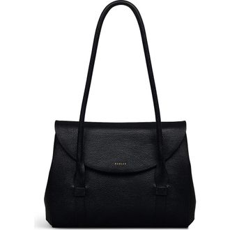 Radley London Briar Hill Medium Flapover Shoulder Bag in Black at Nordstrom