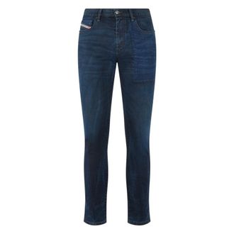 Diesel Slim-fit Jeans, male, Blue, Size: W28 Skinny Fit Denim Pants