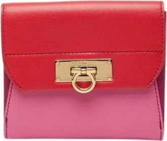 Ferragamo Pre-owned Wallets, female, Red, Size: ONE SIZE Pre-owned Wallet