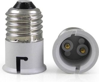 Trade Shop 10 Pcs. E27 A E14 Adaptador Portal&aacute;mparas E14 A E27 /gu10/b22 -e27 A B22