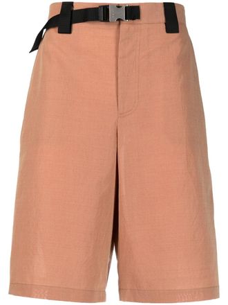 Jacquemus Le short Meio belted shorts - Brown