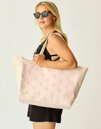 Carve Designs Organic Cotton Tote - Palm Trees at Nordstrom