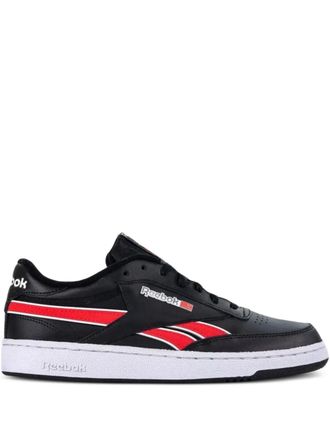 Reebok Sneakers Club C a righe - Nero