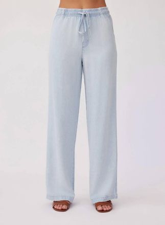 Bella Dahl Womens Drawstring Pant In Oasis Spray