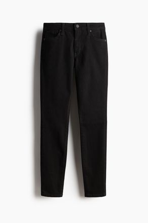 H&M Skinny Regular Ankle Jeans - Schwarz