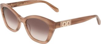 Ferragamo SF2119S 669 Womens Sunglasses Pink Size 55
