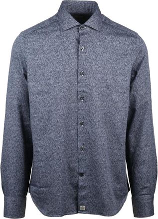 Sonrisa Overhemden, Heren, Blauw, XL, Katoen, Casual Shirts