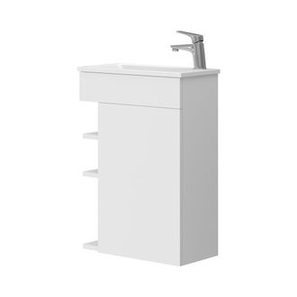 Vicco Conjunto De Muebles De Ba&ntilde;o Amadeo, Blanco, 2 Partes, Con Lavabo