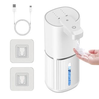 OEM Dispensador Autom&aacute;tico De Jab&oacute;n Con Sensor, Generador De Espuma El&eacute;ctrico, Dispensador Inteligente De Gel Desinfectante Para Manos, Modelo Gota Blanca