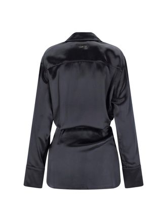 The Attico Womens Dresses Black Viscose