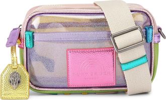 Kurt Geiger Small Southbank Vinyl Clear Camera Crossbody Bag in Open Miscellaneous at Nordstrom