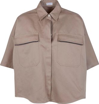 Brunello Cucinelli Safari Oversized Shirt