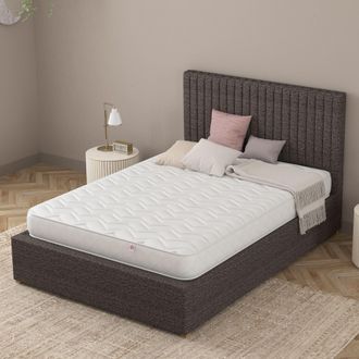 Catherine Lansfield Serene Sleep Mattress in White | Size: Double