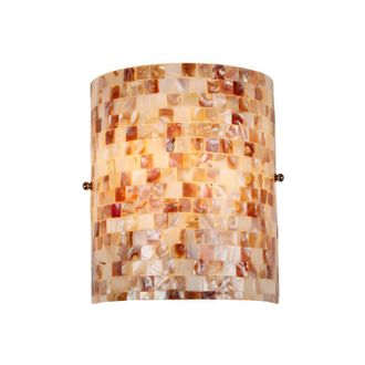 Chloe Lighting SHELLEY Mosaic 1 Light Wall Sconce 8.3 Wide