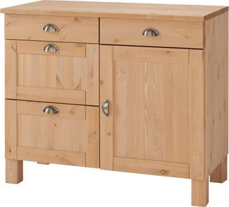 HOME AFFAIRE Unterschrank »Oslo« 100 cm breit, in 2 Tiefen, mit 23 mm Arbeitsplatte, 2 Schubkästen